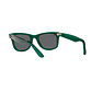 Lentes de Sol Ray Ban Wayfarer RB2140 6615/B1 Green Transparente 50mm - Miniatura 4