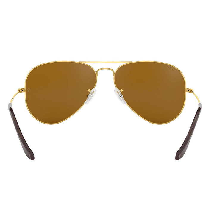 Gafas de Sol Ray Ban Aviador RB3025 001/33 Unisex Large Metal Marron 58mm 4