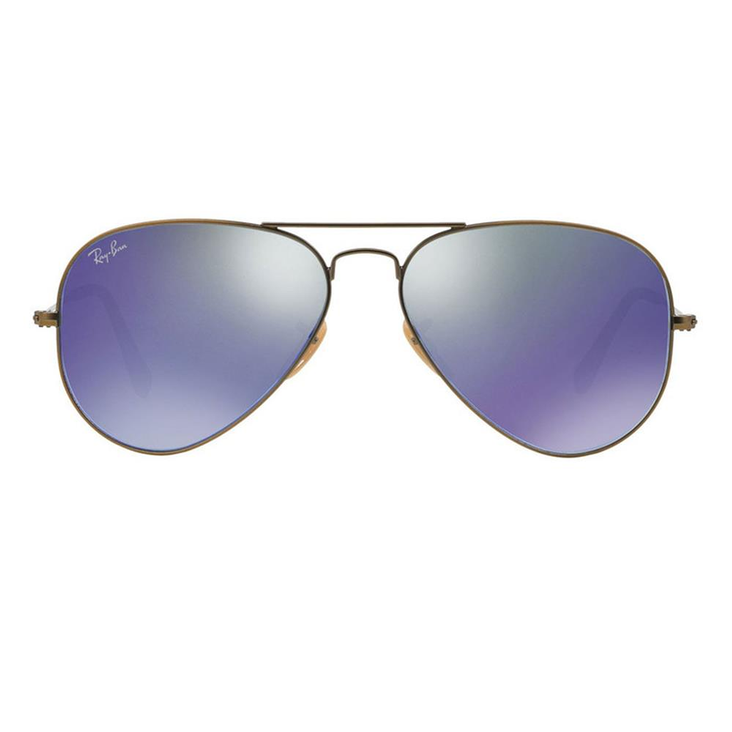 Lentes de Sol Ray Ban Aviador RB3025 167/68 Unisex Violeta Espejado 58mm 3