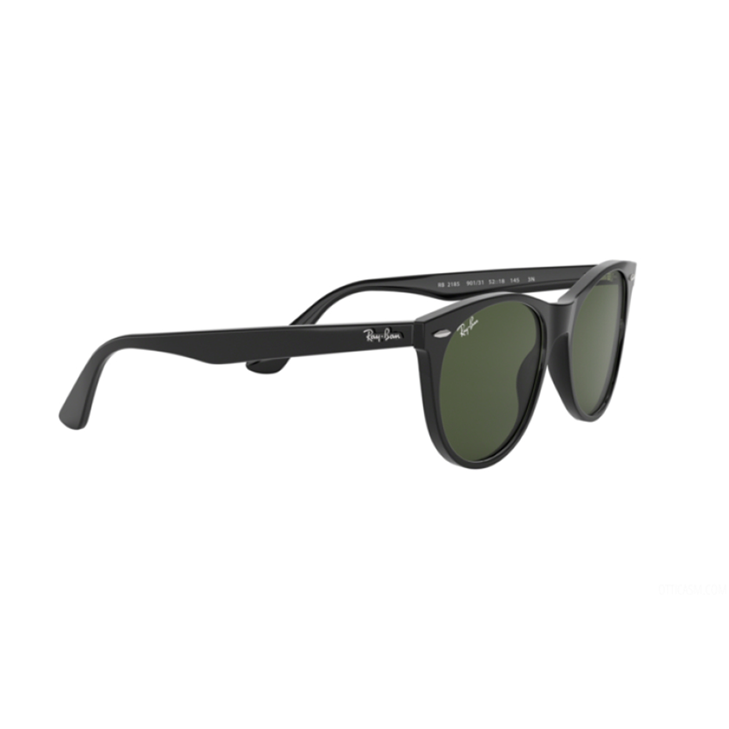 Lentes de Sol Ray Ban Wayfarer II RB2185 901/31 Black 52mm 5