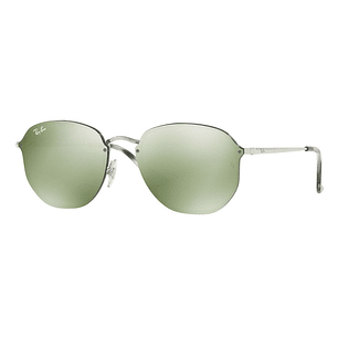 Lentes de Sol Ray Ban Blaze Hexagonal RB3579N 003/30 Verde Claro Espejado