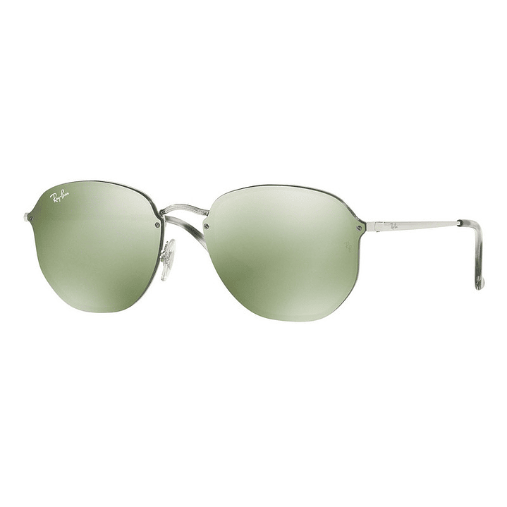 Lentes de Sol Ray Ban Blaze Hexagonal RB3579N 003/30 Verde Claro Espejado 1