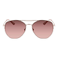 Lentes de Sol Calvin Klein Piloto Ck20121s 780 Original Color Oro Rosa Talla 57mm - Miniatura 3