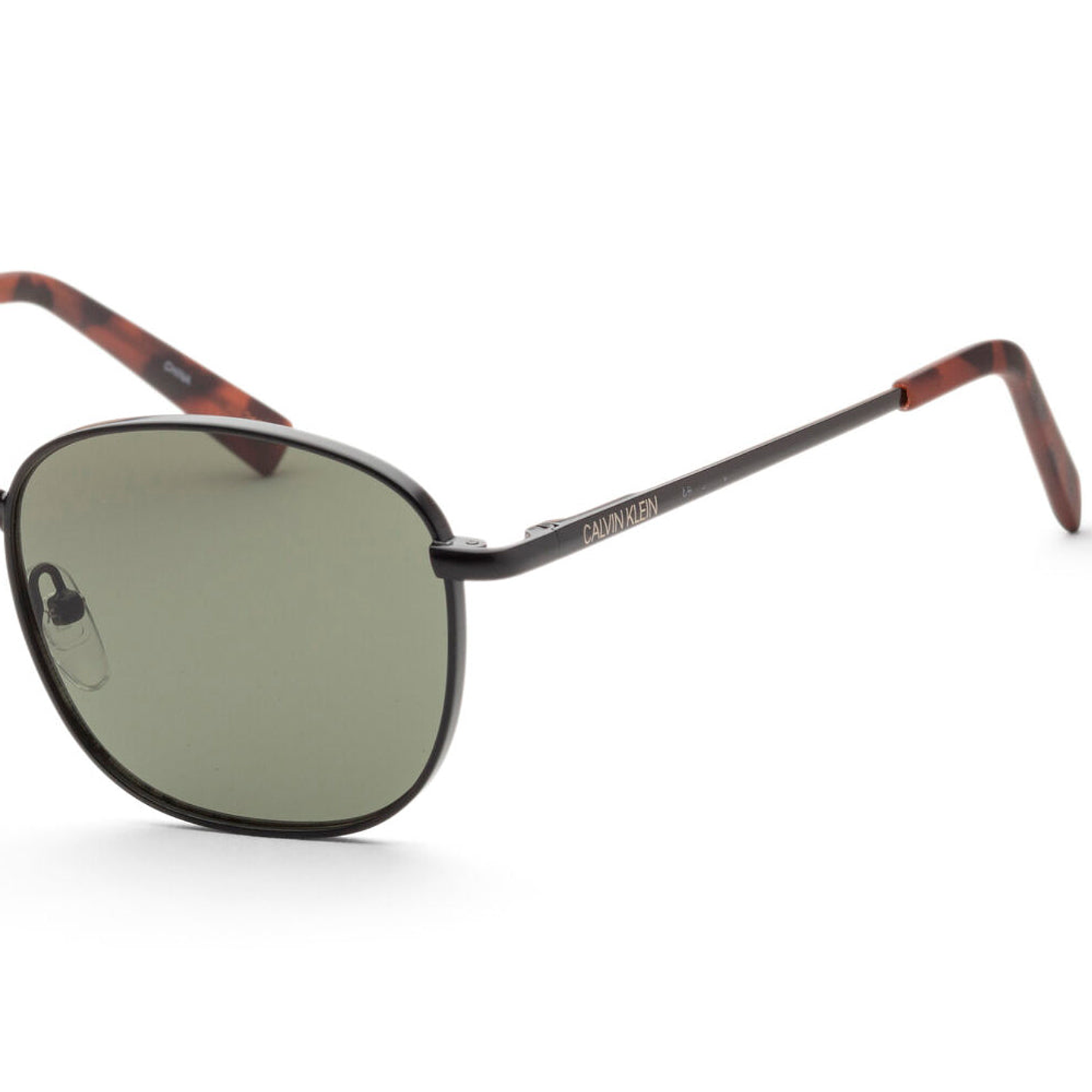 Lentes de Sol Calvin Klein Original CK20122S 001 Color Negro con Verde Unisex Talla 52mm 5