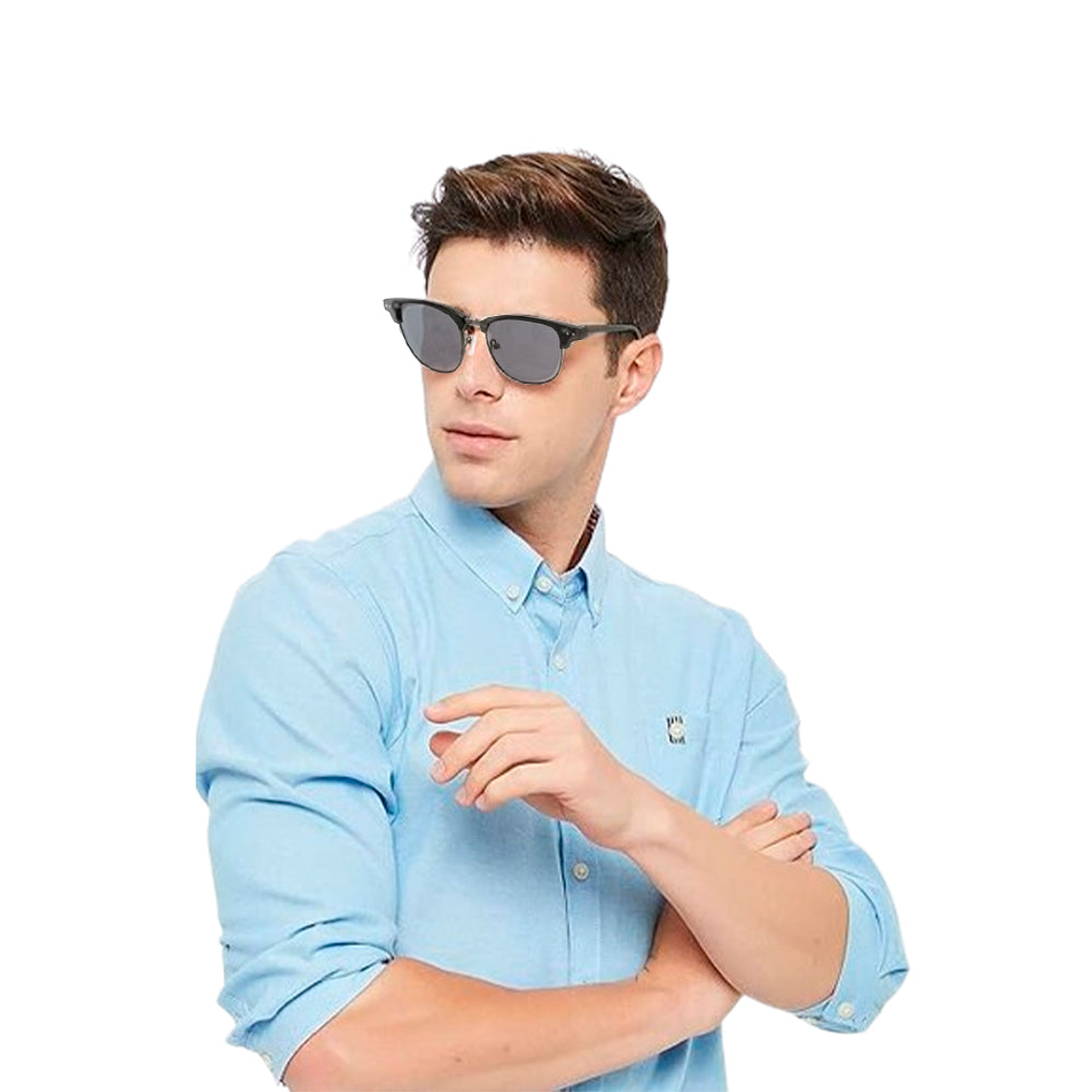 Lentes de Sol Calvin Klein Round CK20314S 001 Color Negro Talla 51mm 6