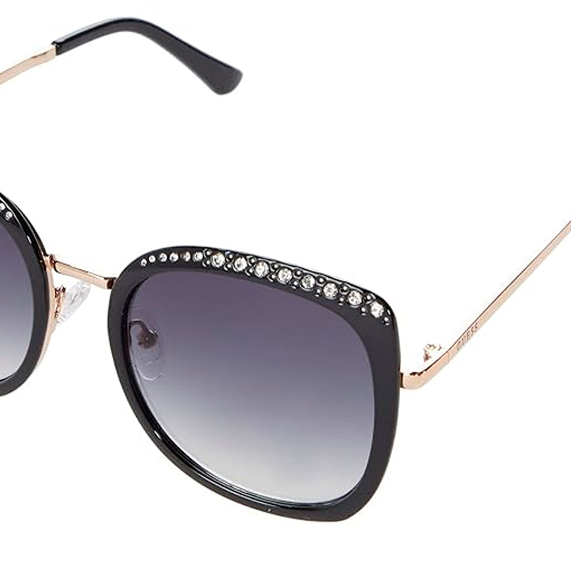Lentes de Sol Guess Round GF0381 5601B Color Negro Talla 56mm 5