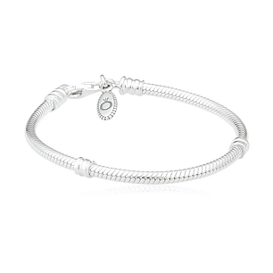 Pulsera Brazalete Pandora Cadena de Serpiente Cierre Mosqueton 590700HV Plata 925 Talla 18cm