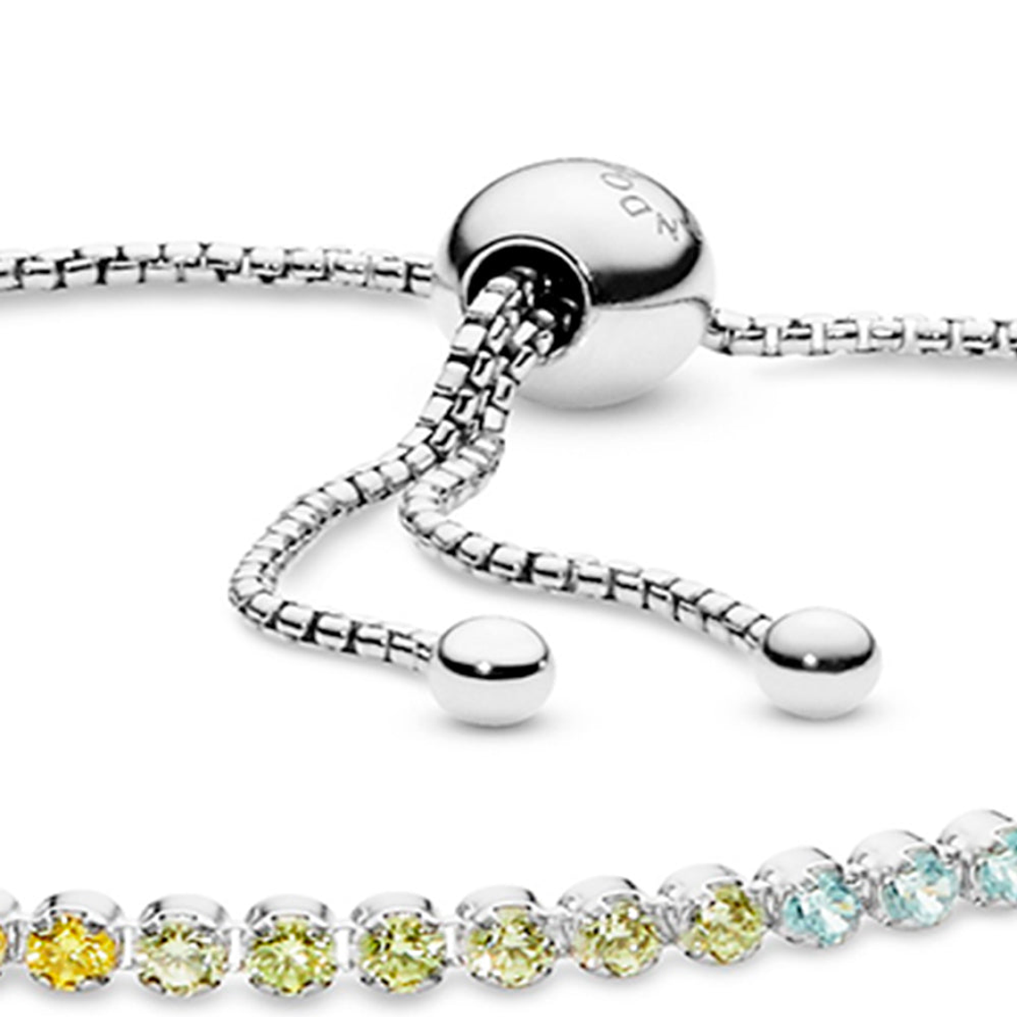 Pulsera Brazalete Pandora Piedras Multicolor 590524PCZMX Plata 925 Talla 18cm 4