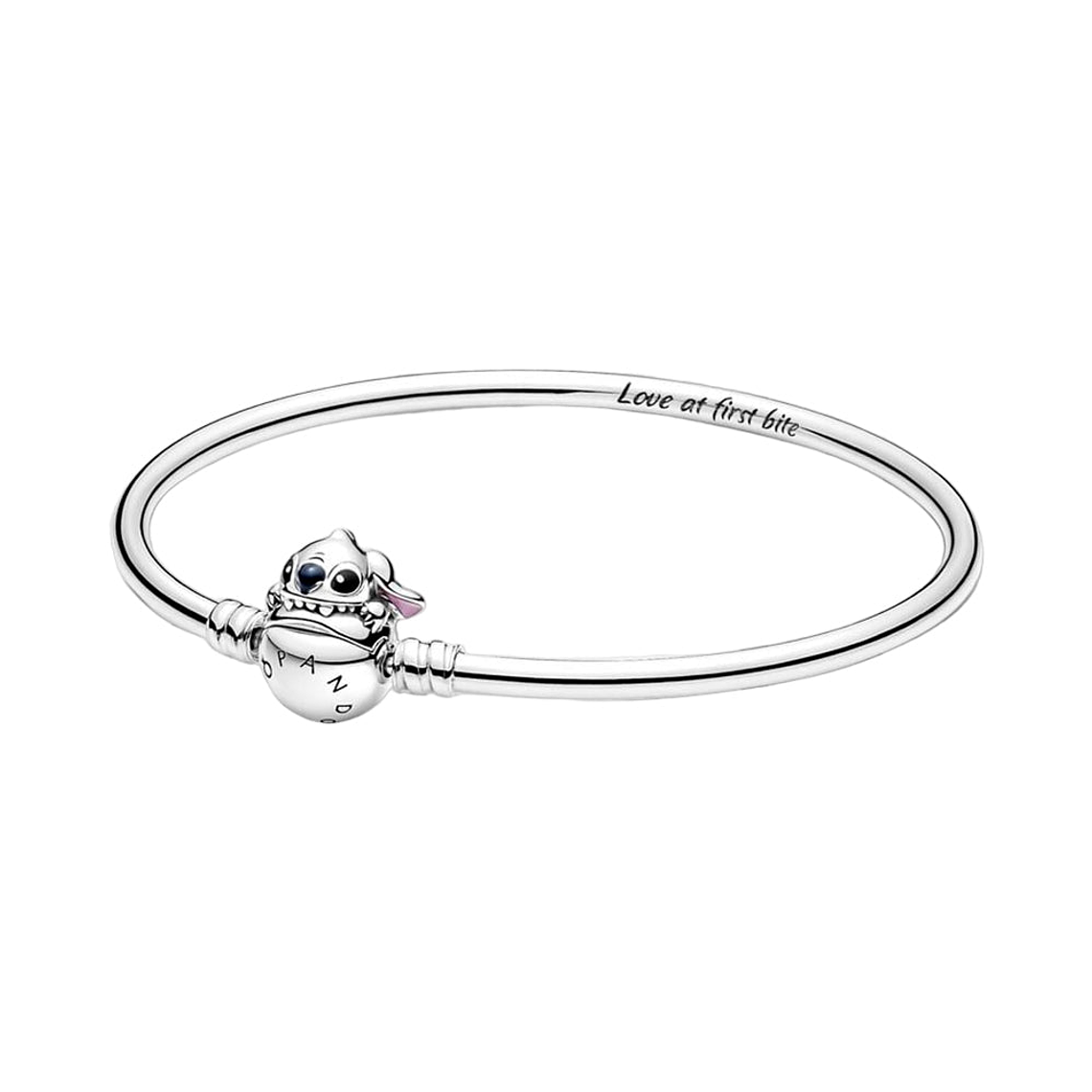 Pulsera Brazalete Pandora Con Figura de Stitch 591683C01-19 Plata 925 Talla 18cm 1