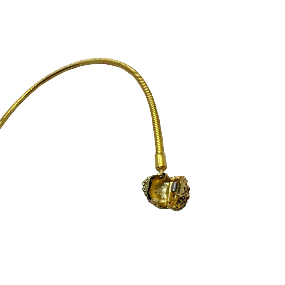 Pulsera Brazalete Pandora Corazon Floral Bañado en Oro 14k 561065C01 Plata 925 Talla 18cm 2