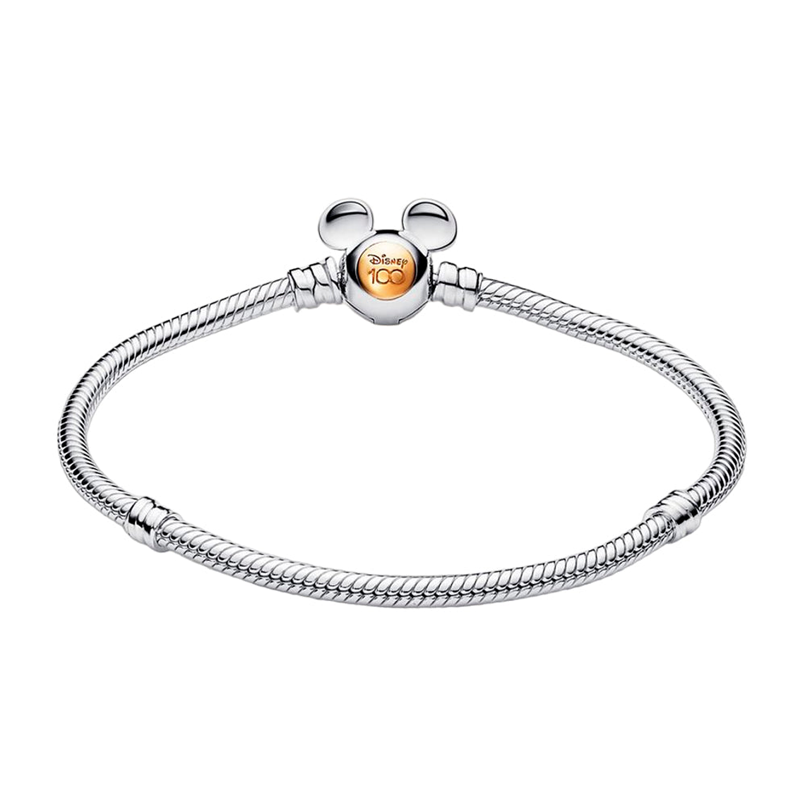 Pulsera Brazalete Pandora Cadena de Serpiente Aniversario Disney 592514C00 Plata 925 Talla 18cm 2