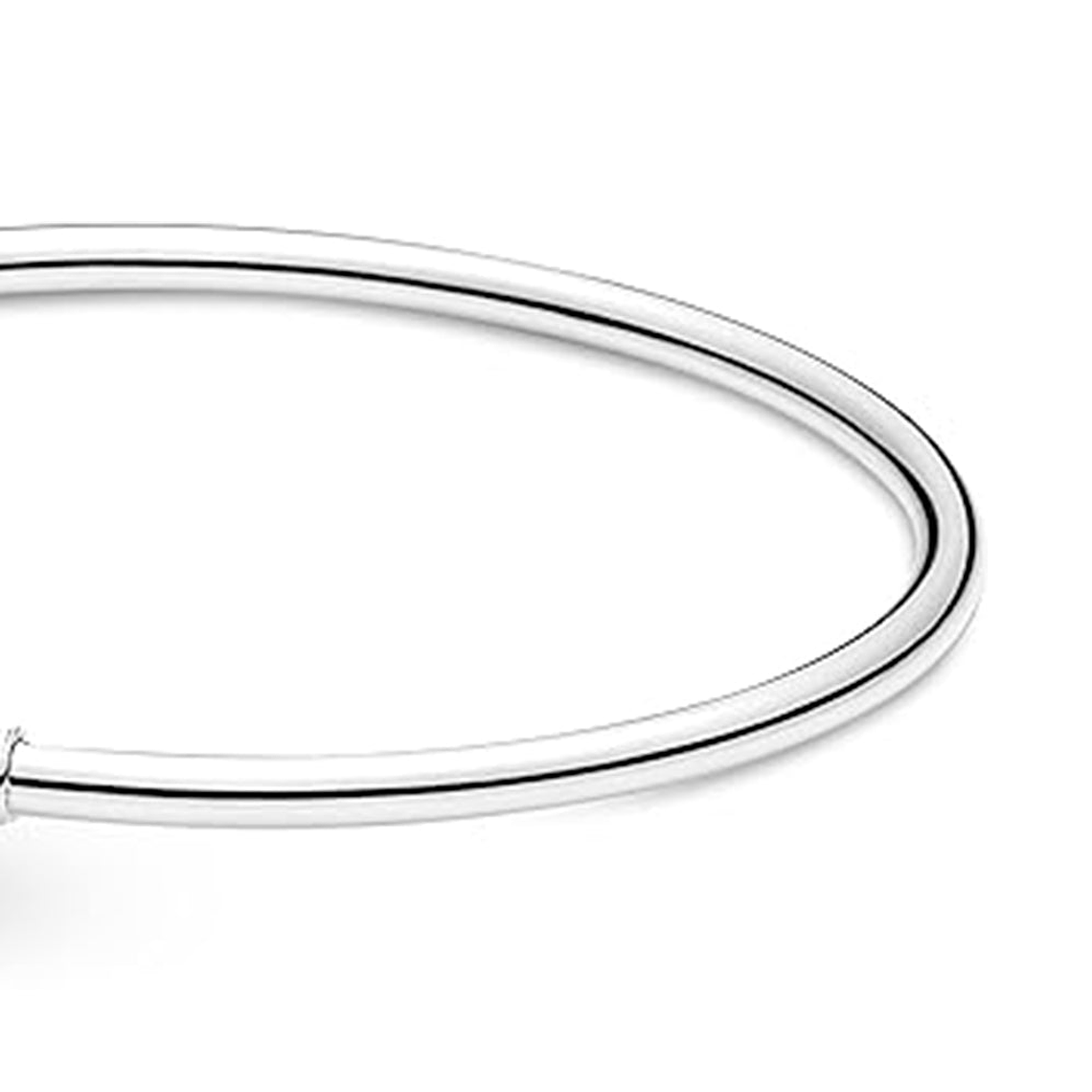 Pulsera Brazalete Pandora Explosion de Nieve Con Cierre Circular 590715CZ Plata 925 Talla 18cm 2