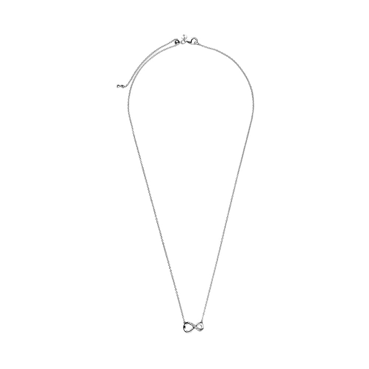 Collar de Cadena Pandora Collier Simbolo Infinito Brillante 398821C01 Plata 925 Talla 50cm 3