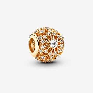 Charm Dije Pandora Original para Mujer 750838CZ Inner Radiance Oro 14k