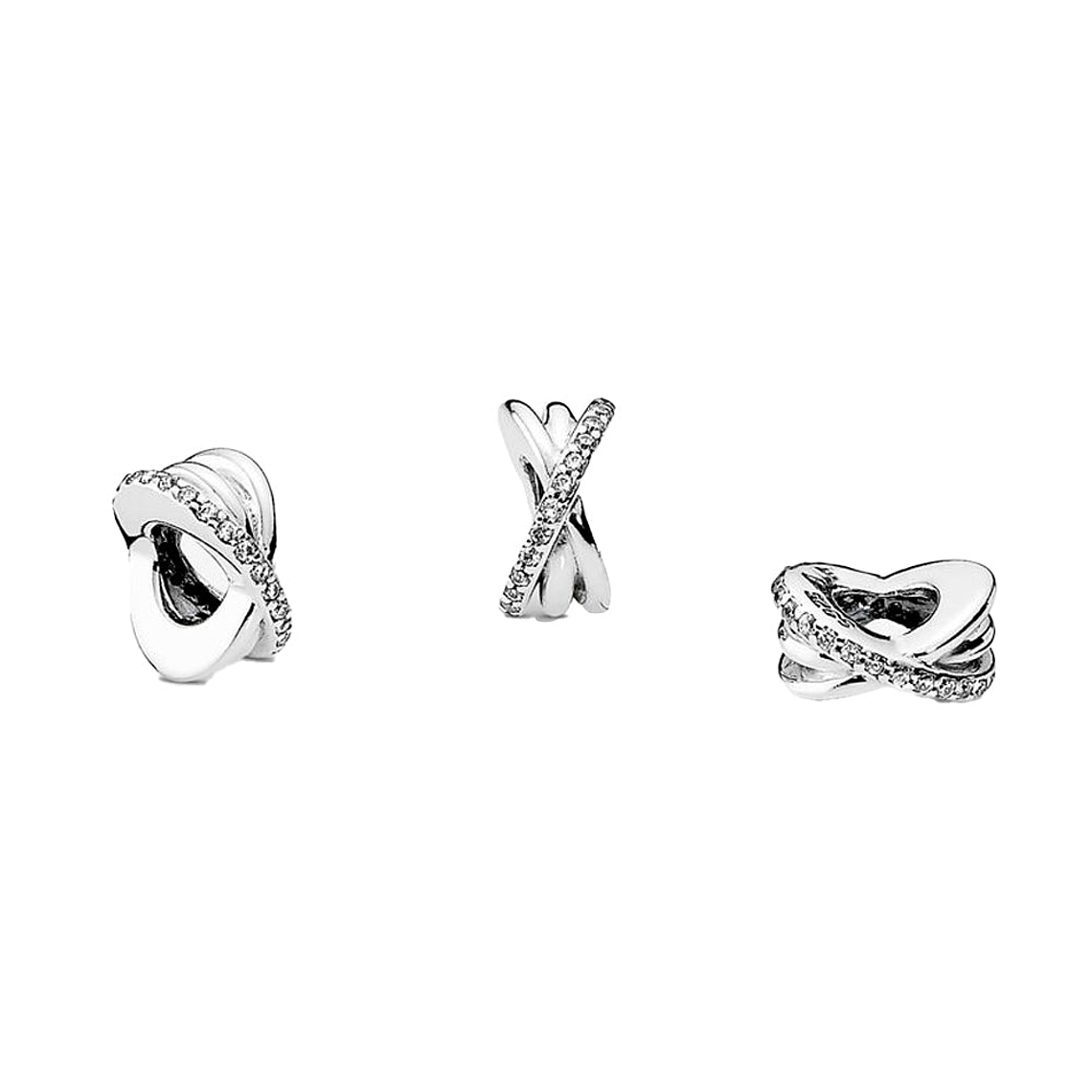 Charm Pandora Original para Mujer 791994CZ Sparkling & Polished Lines Spacer 3