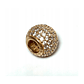 Charm Dije Pandora Original para Mujer 750819CZ Pave Ball Oro 14k - Miniatura 2