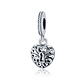 Charm Colgante Pandora Original para Mujer 791876CZ Intricate Heart Lock s925 - Miniatura 3