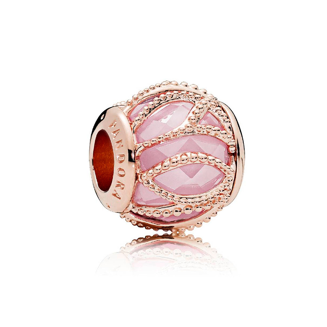 Charm Dije Pandora Original para Mujer 781968PCZ Resplandor Entrelazado Oro 14k 1