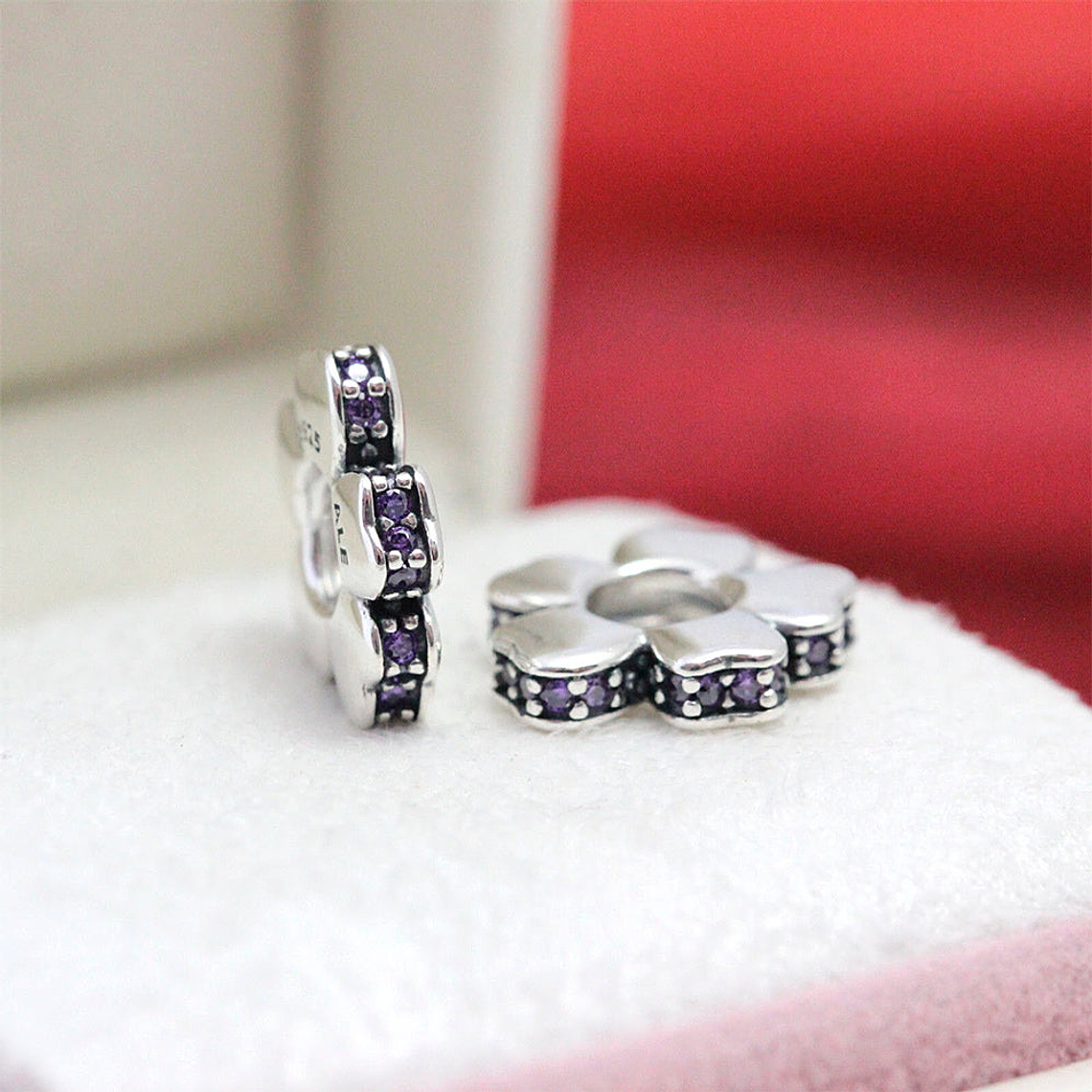 Charm Pandora Original para Mujer 797042NLC WildFlower s925 5