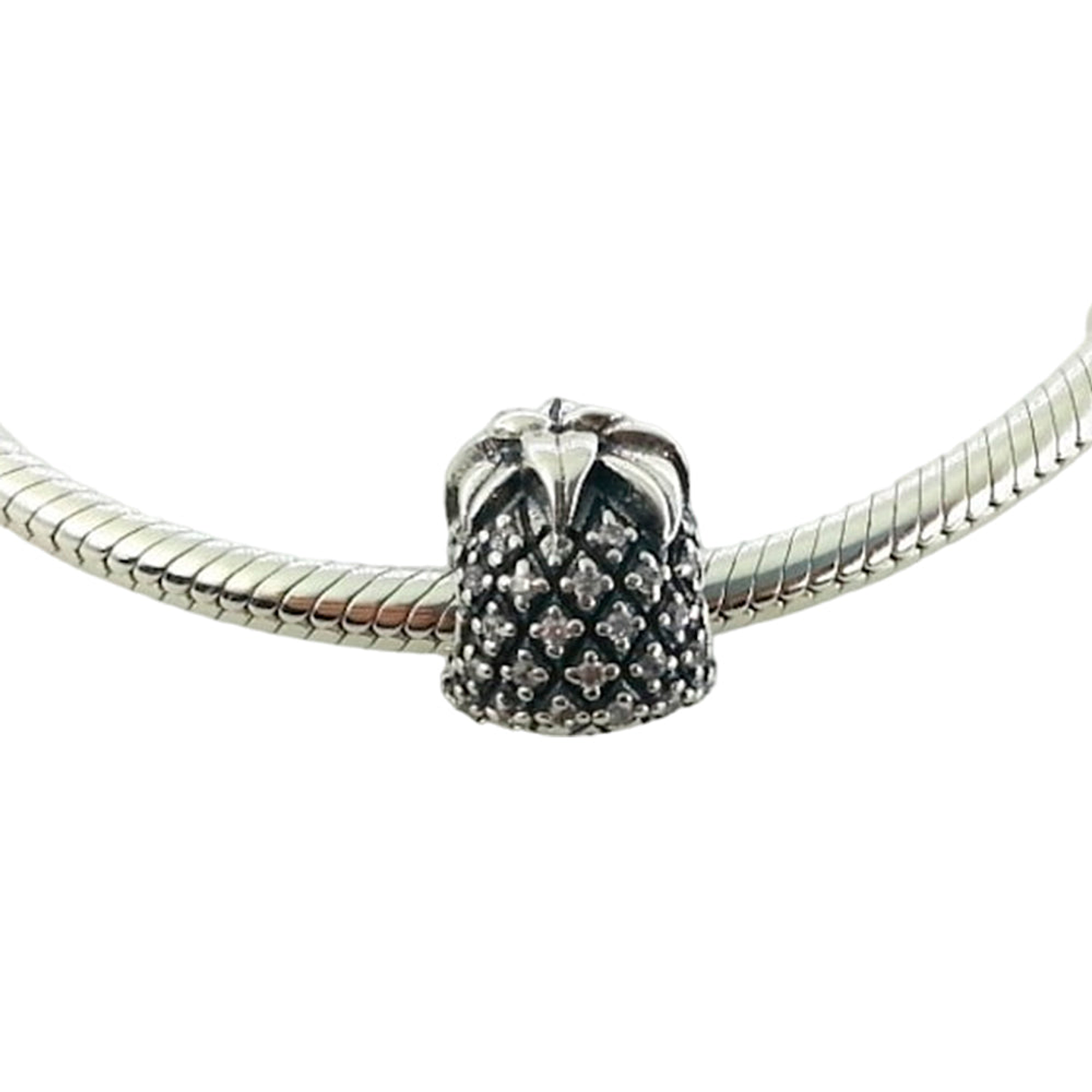 Charm Dije Pandora Original para Mujer 791293CZ Piña Espumosa Plata s925 2