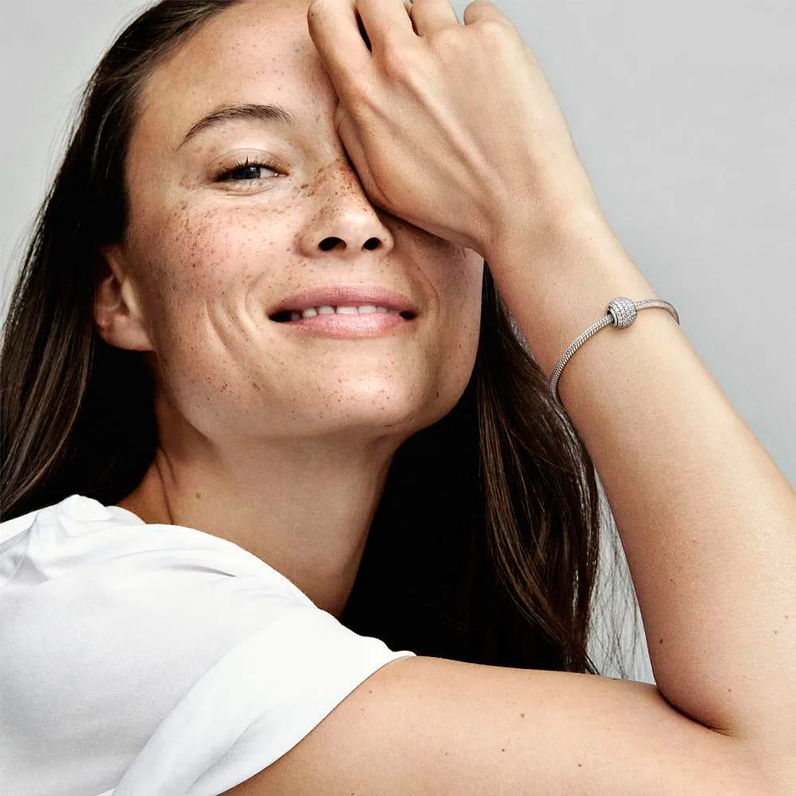 Charm Dije Pandora Original para Mujer 791051CZ Pave Ball Plata 925 4