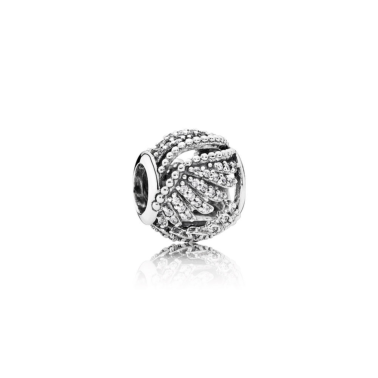 Charm Dije Pandora Original para Mujer 791749CZ Plumas Majestuosas Plata s925 1
