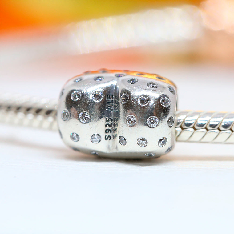 Charm Dije Pandora Original para Mujer 791241CZ Corazon Brillante Plata 925 4