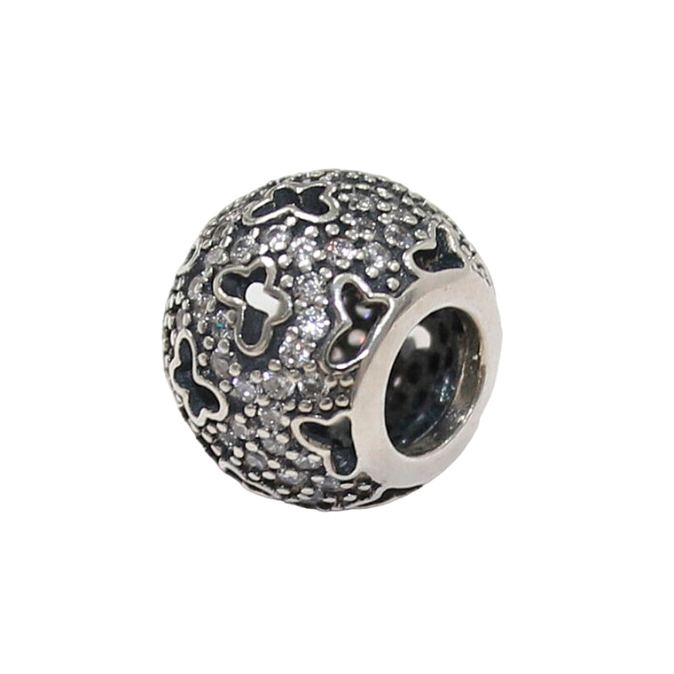 Charm Dije Pandora Original para Mujer 791482CZ Mariposas Revoloteando Plata s925 4