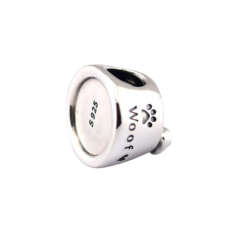 Charm Dije Pandora Original para Mujer 791708CZ Dog Bowl Plata 925 4