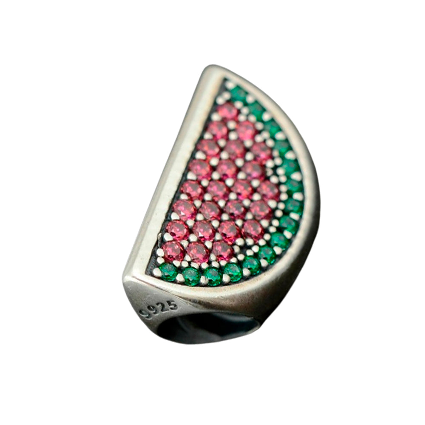 Charm Dije Pandora Original para Mujer 791901CZR Sandia Roja y Verde Plata s925 2