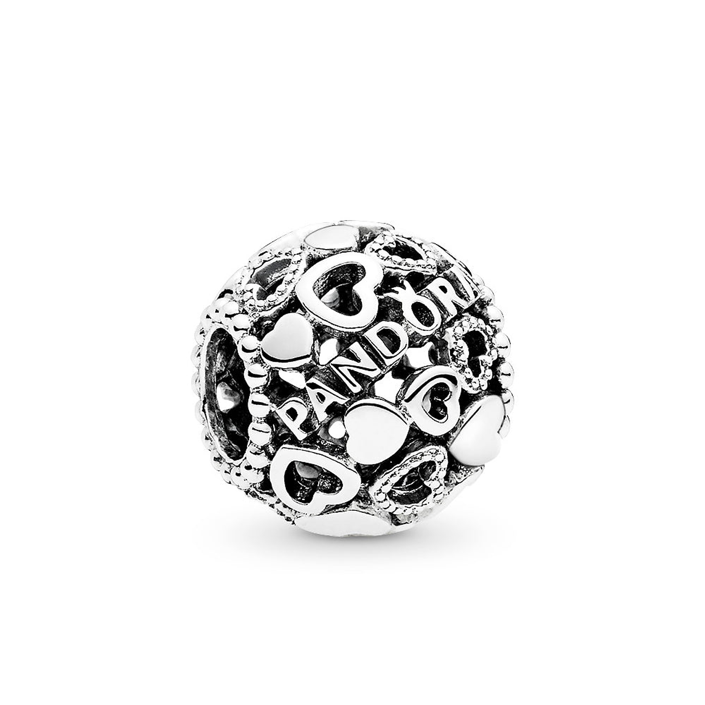 Charm Dije Pandora Original para Mujer 796461 Corazones Plateados Plata 925 1