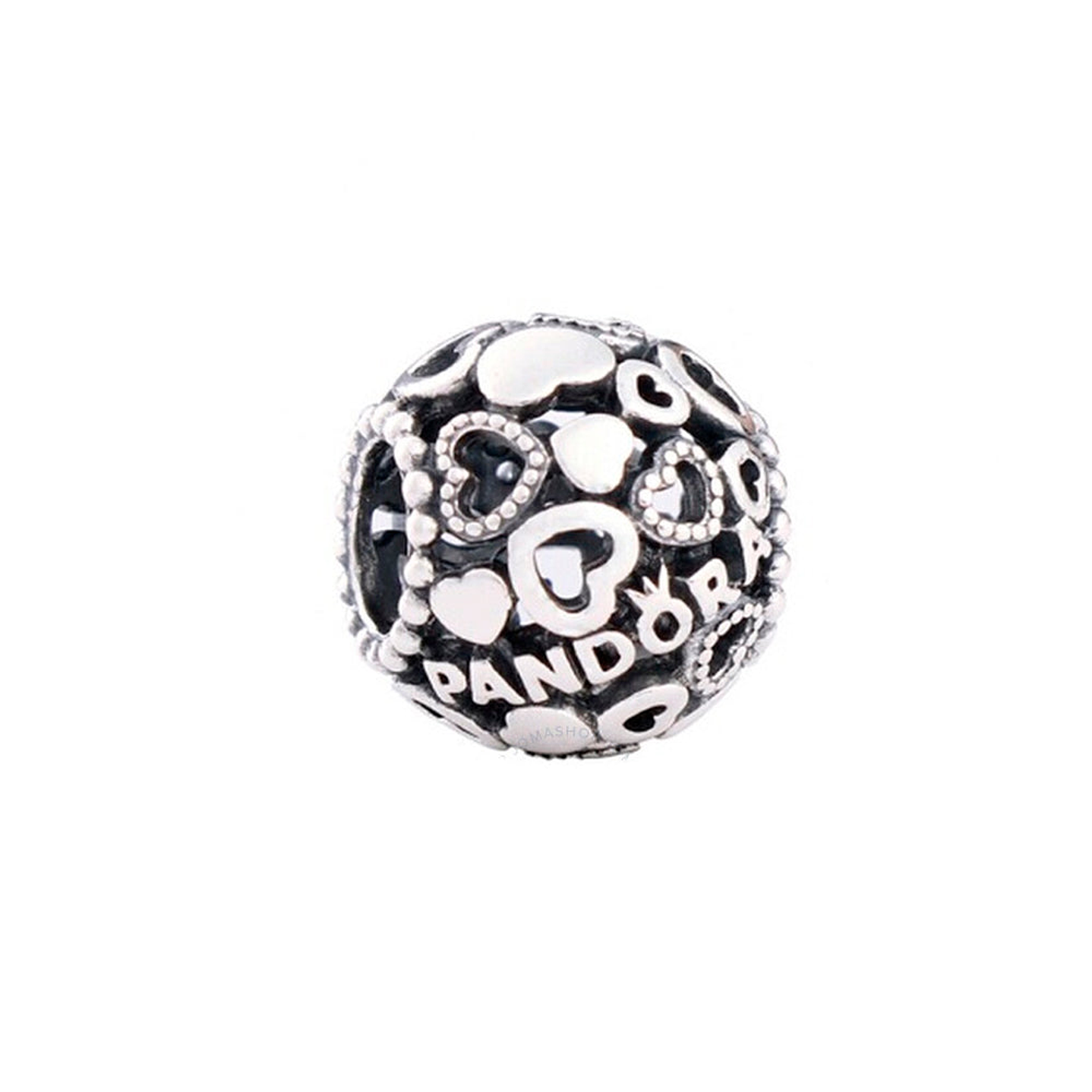 Charm Dije Pandora Original para Mujer 796461 Corazones Plateados Plata 925 2