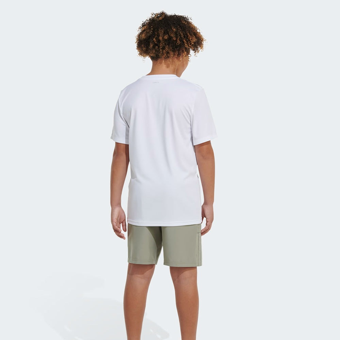 Short Adidas Original GB8814 Cinturilla Elástica Aeroready Para Niños Talla M 4