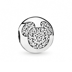 Clip Pandora Original para Mujer 791449CZ Disney Mickey Mouse Pavé s925