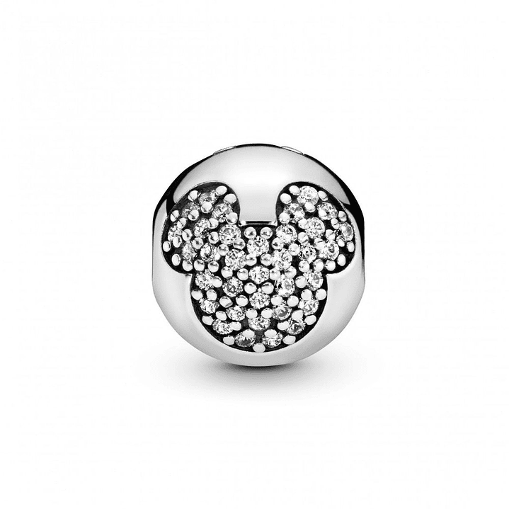 Clip Pandora Original para Mujer 791449CZ Disney Mickey Mouse Pavé s925 3