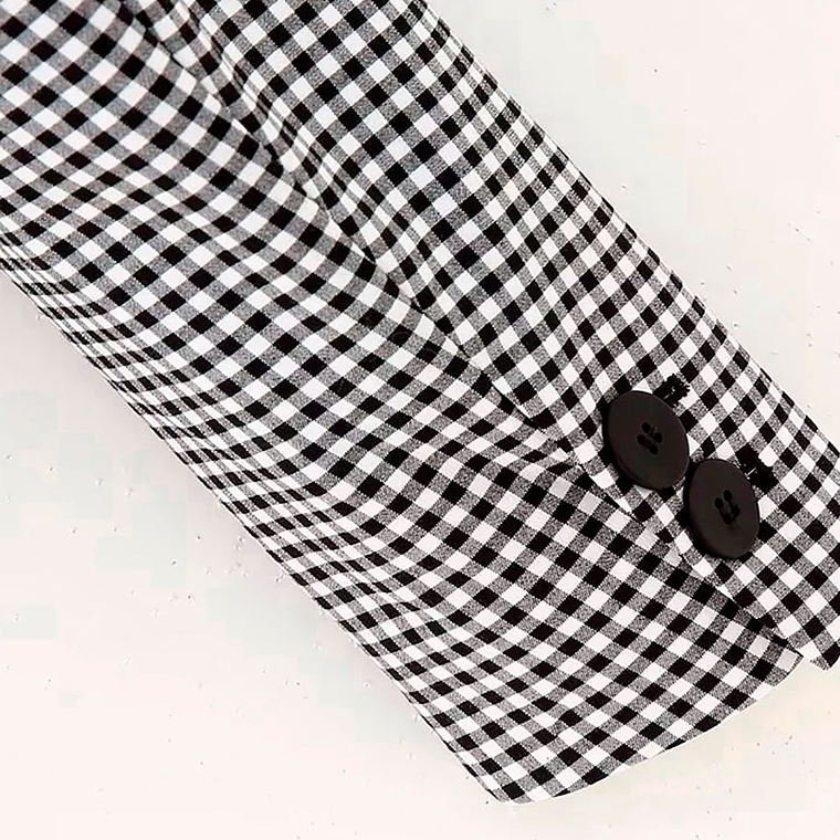 Blazer de Cuadros BE759  Tangada Mujer Talla S 3