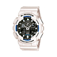 Reloj Análogo Digital Casio Original G-Shock GA-100B-7A Resina Color Blanco - Miniatura 1