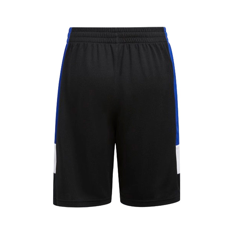 Short Adidas Original GB8939 Corto con Bloques de Color Negro y Azul Para Niños Talla M 2