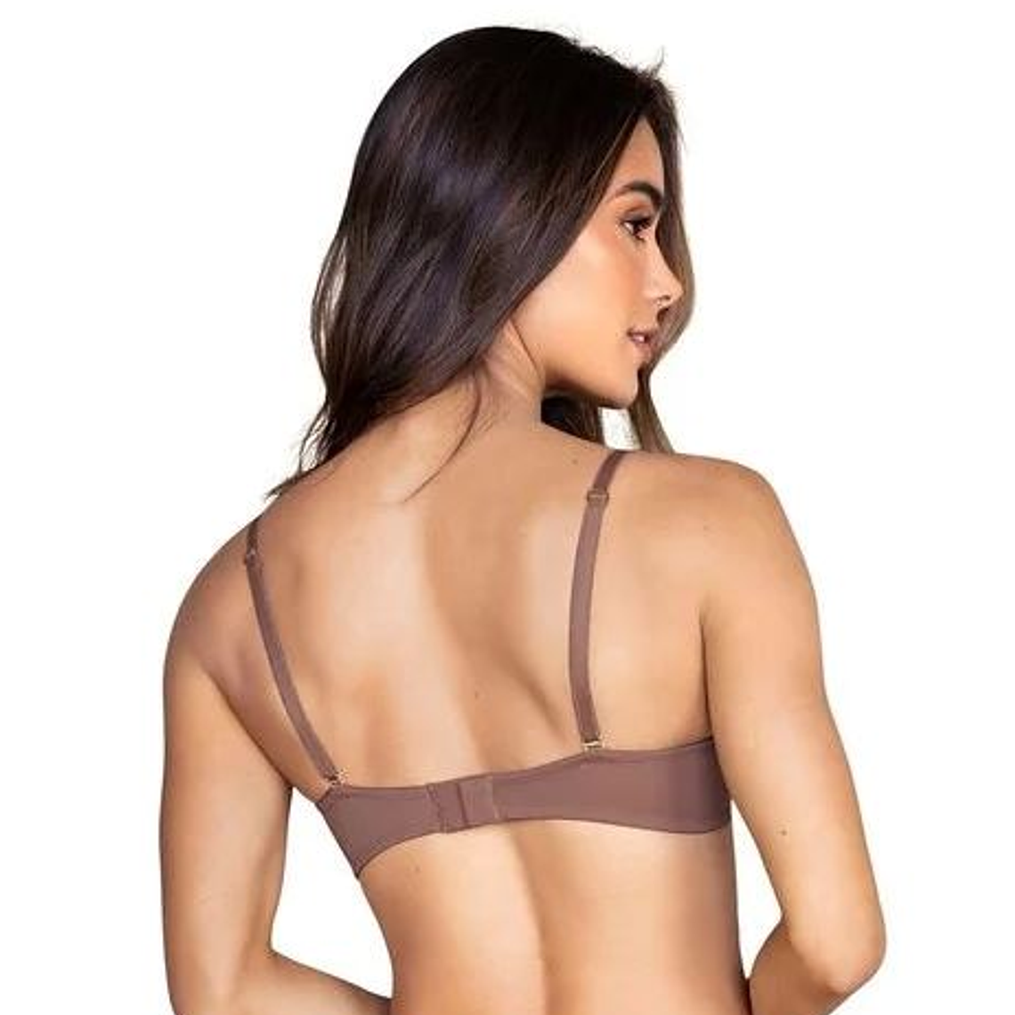 Brasier Leonisa Strapless Color Marron Talla 34B 2