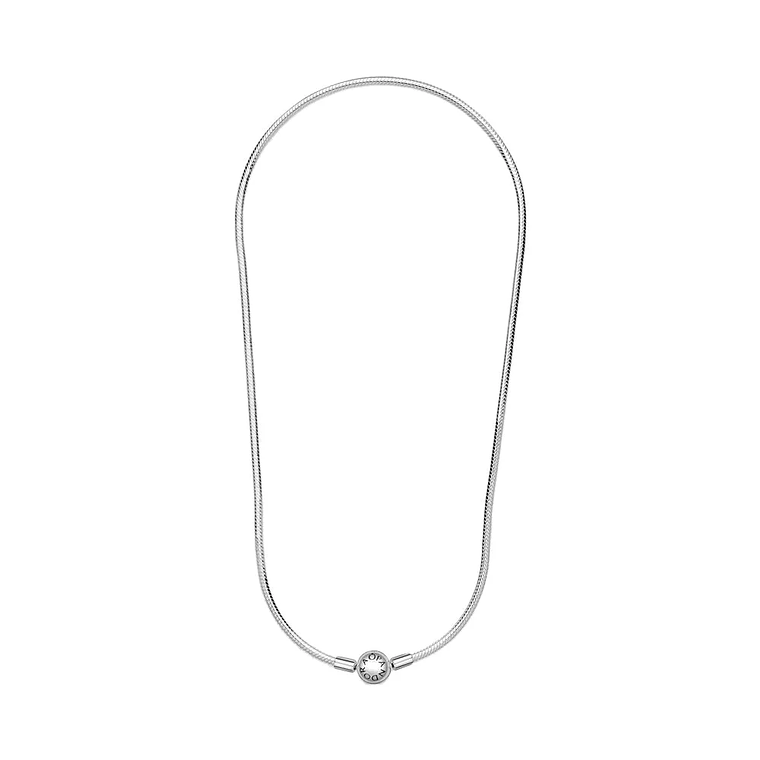 Collar de Cadena de Serpiente Logo Pandora 596004 Plata 925 Talla 50cm 2