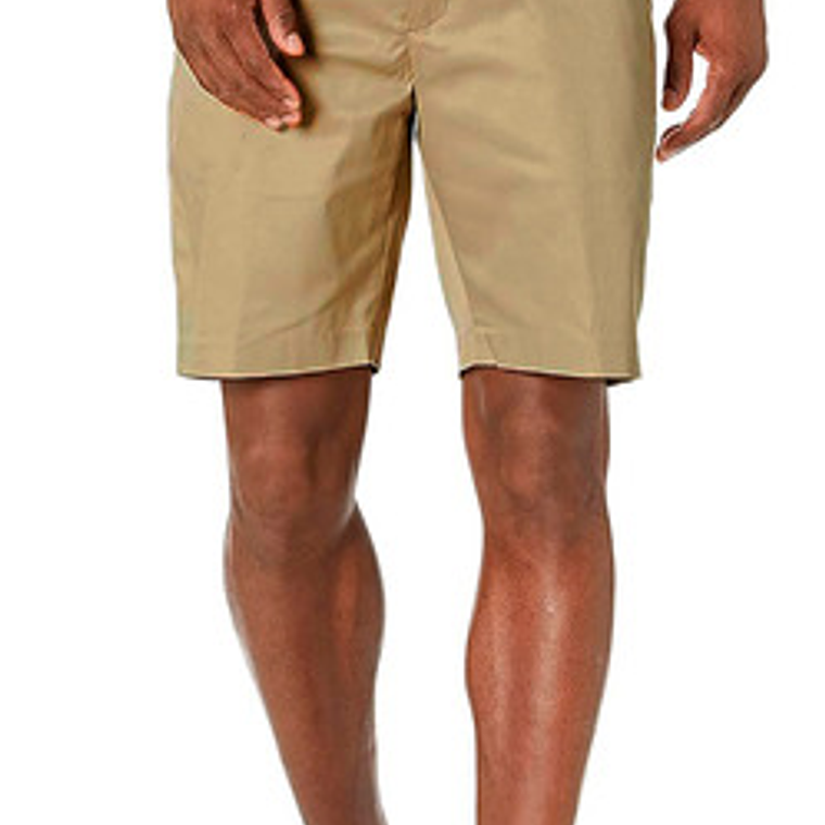 Short Buttoned Down Color Beige Oscuro Talla 36 1