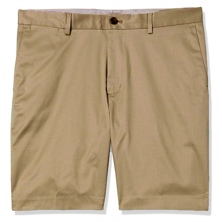 Short Buttoned Down Color Beige Oscuro Talla 36 4