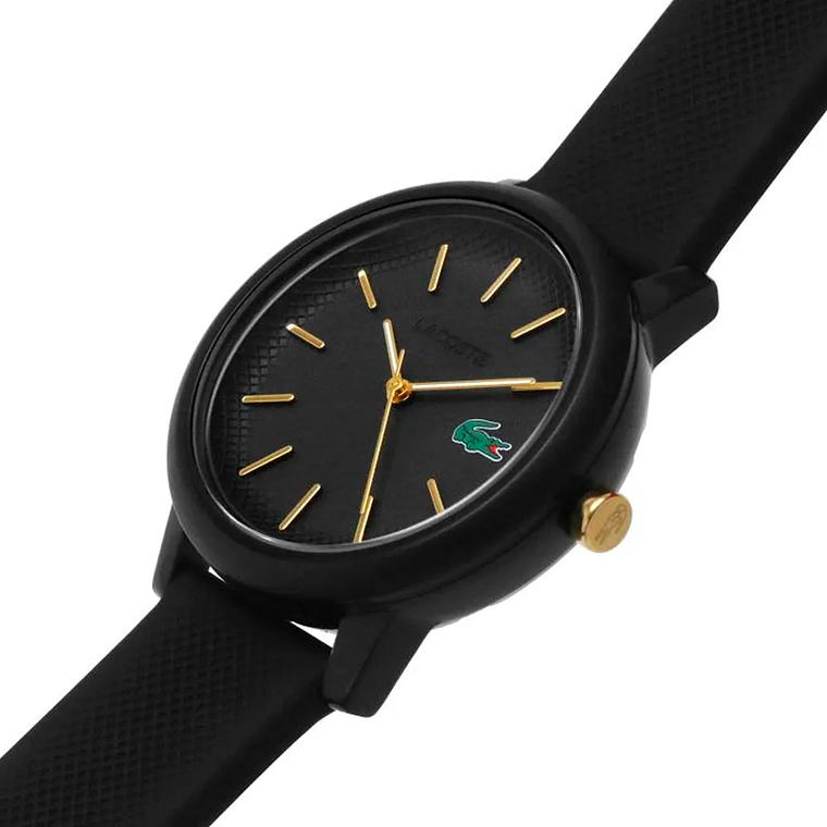 Reloj Analogo Lacoste Original 2001212 Color Negro Unisex 4