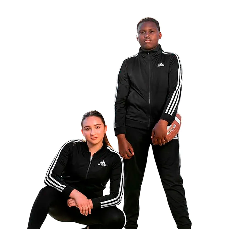 Casaca Adidas Niños CM5182 Negro Talla XL 4