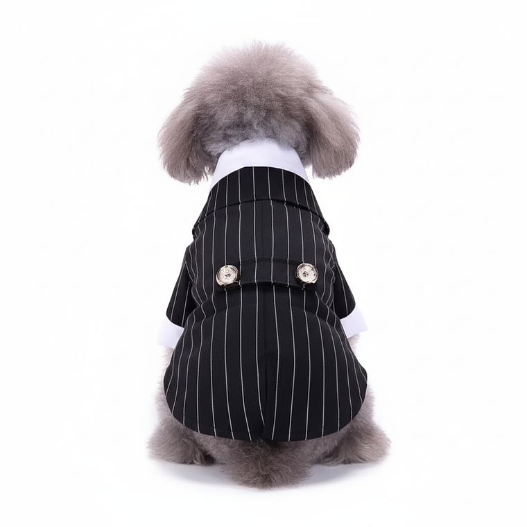 Disfraz para Mascota - Traje de Boda Talla M 2