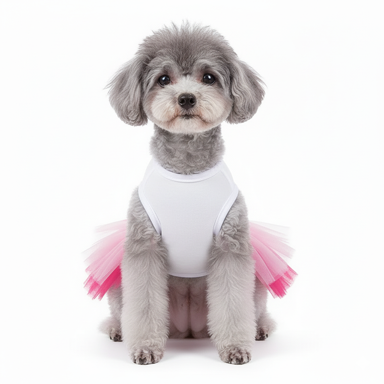 Disfraz para Mascota - Vestido Princesa Talla S M L 1