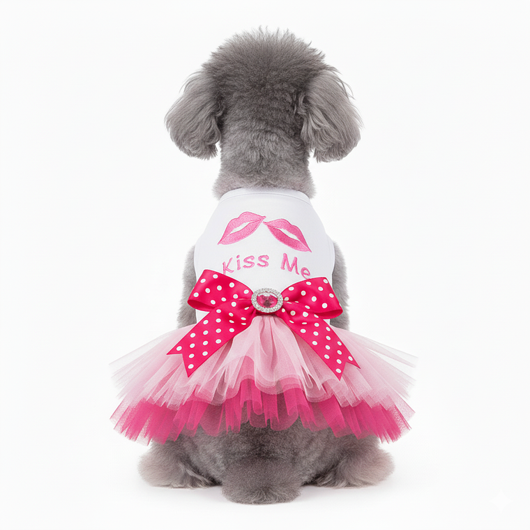 Disfraz para Mascota - Vestido Princesa Talla S M L 3