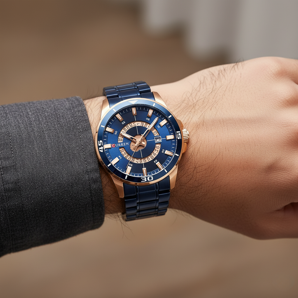 Reloj Análogo Curren KREc7803 Hombre 8359 4