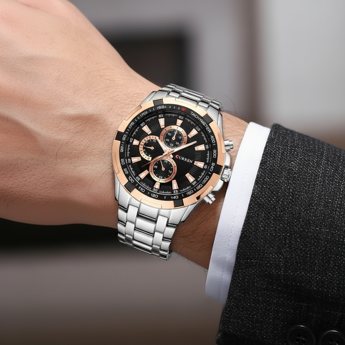 Reloj Análogo Curren KRE021901 Hombre 8023 4