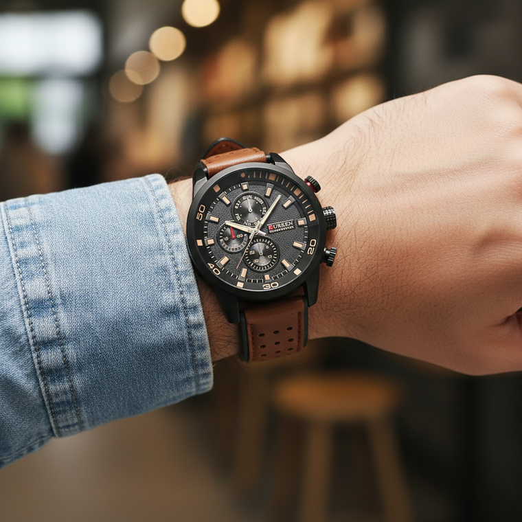 Reloj Análogo Curren KREb110128 Hombre 8250 4